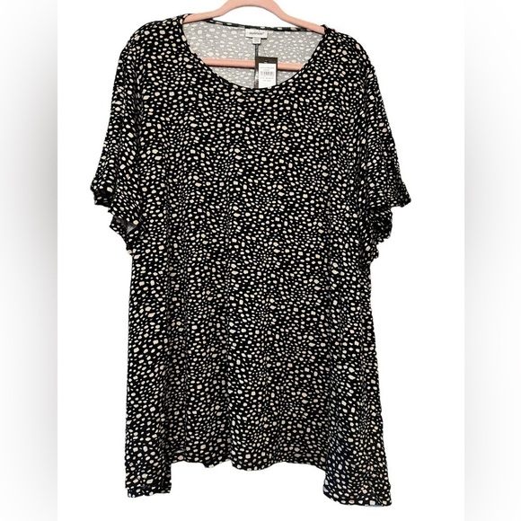 Avenue Flutter Sleeve Tunic Top size 22/24 - Picture 1 of 4